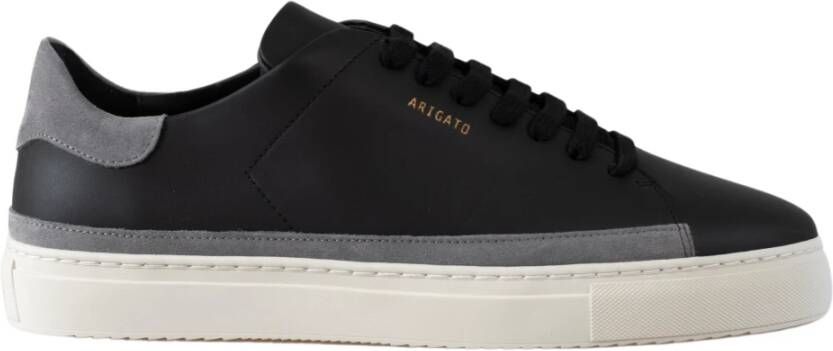 Axel Arigato Minimalistische Leren Sneaker Black Heren