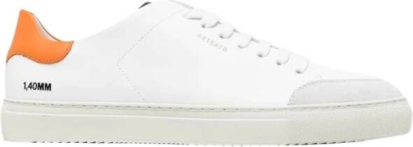 Axel Arigato Minimalistische Triple Orange Zwart Neon Sneaker White Heren