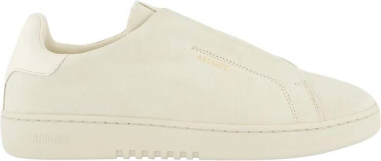 Axel Arigato Laceless Sneaker met dobbelstenen Beige Heren