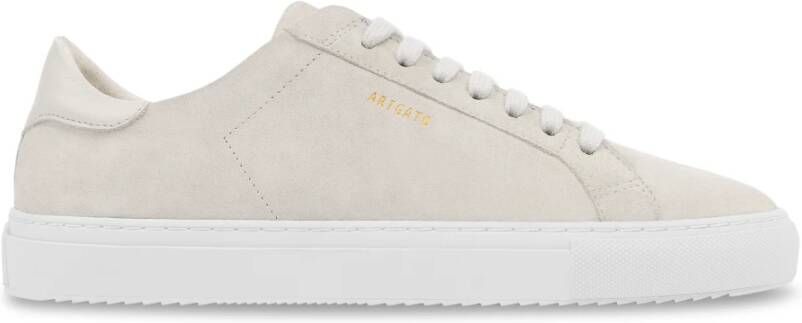 Axel Arigato Suede Sneakers Clean 90 Stijl Beige Heren