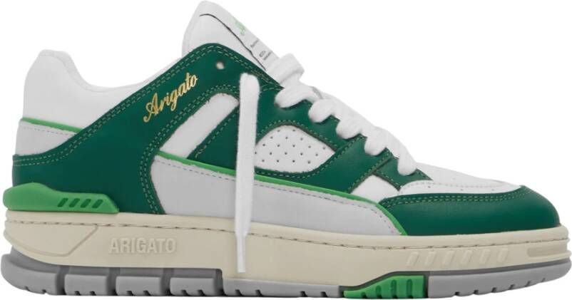 Axel Arigato Groen Wit Area Lo Sneakers White Dames