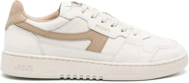 Axel Arigato Dice A Sneakers Leer Wit Beige White Heren