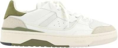 Axel Arigato Stedelijke Leren Sneakers met Geperforeerde Neus White Heren