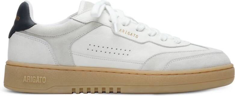 Axel Arigato Witte Sneakers met Metallic Gouden Logo White Dames