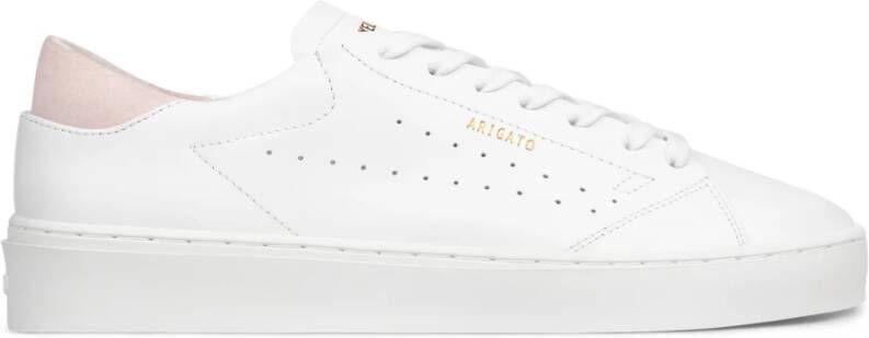 Axel Arigato Witte Court Sneakers met roze details White Dames