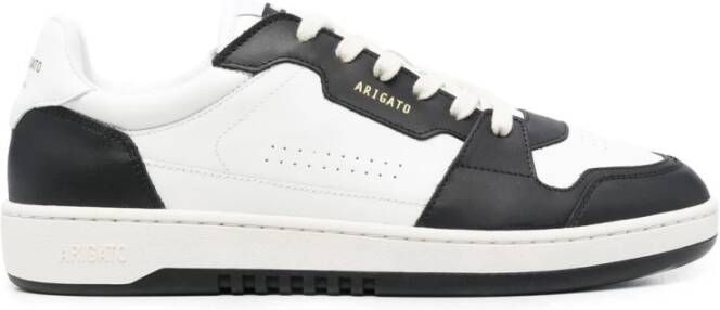 Axel Arigato Twee-Tone Sneakers met Logo Print en Geperforeerde Details Wit Heren