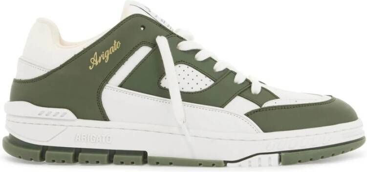 Axel Arigato Vintage Basketbalstijl Lage Sneaker Green Heren