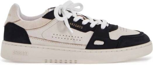 Axel Arigato Vintage-geïnspireerde Leren Sneakers met Logo Beige Dames