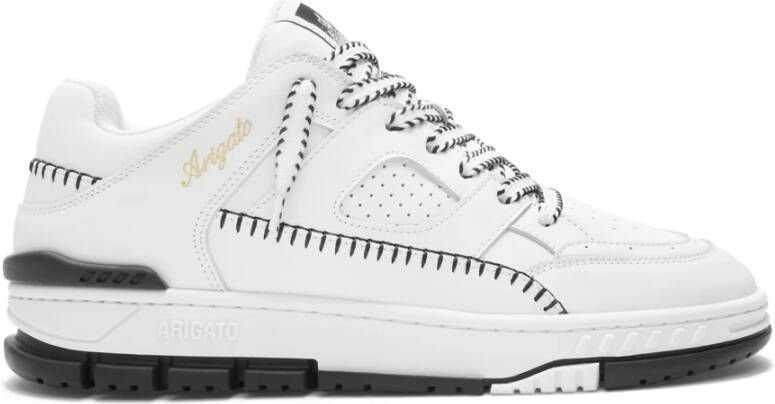 Axel Arigato Witte Lage Sneakers met Geperforeerde Neus White Heren