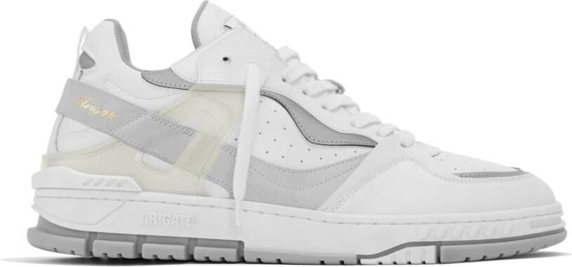 Axel Arigato Witte leren Area Lo Sneakers White Heren