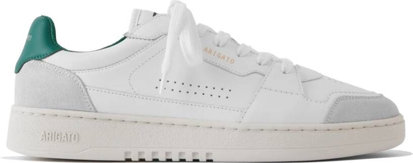 Axel Arigato Blanc Sneakers Stijlvolle witte en groene sneakers White Dames