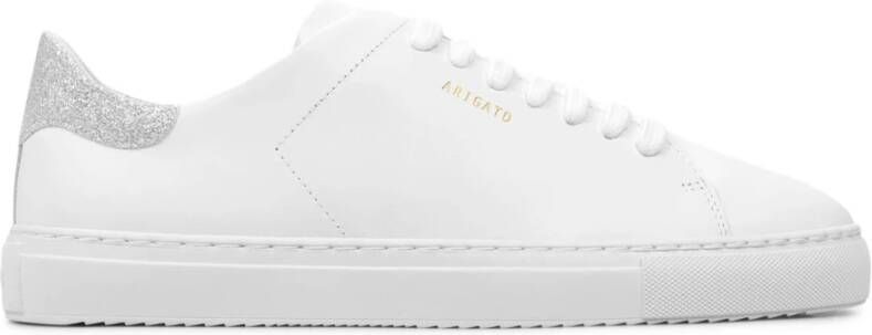 Axel Arigato Witte Glitter Sneakers Clean 90 White Dames