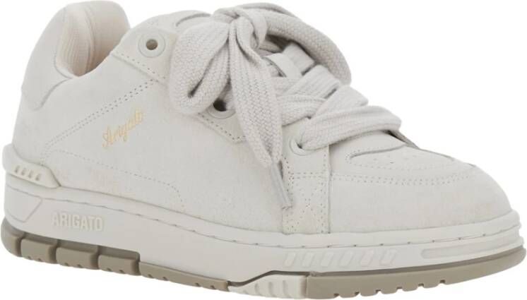 Axel Arigato Witte lage top sneakers met A detail White Dames