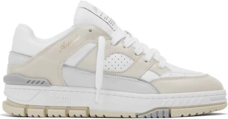 Axel Arigato Witte Leren Area Lo Sneakers White Heren