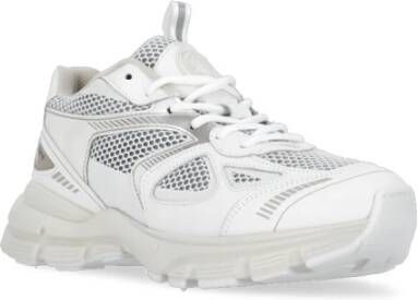 Axel Arigato Witte Leren en Technische Stoffen Sneakers voor White