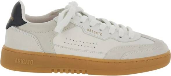 Axel Arigato Witte Sneakers met Metallic Gouden Logo White Dames