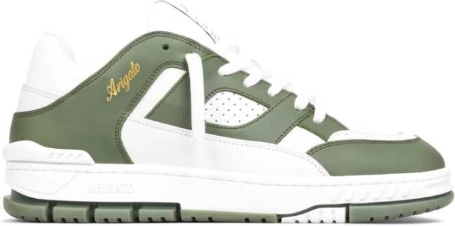 Axel Arigato Witte leren sneakers met logo Multicolor Heren