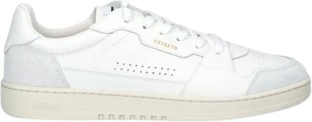 Axel Arigato Witte Sneaker met Suède Details White Heren