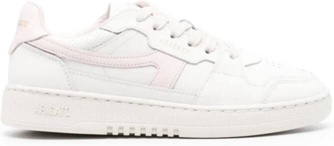 Axel Arigato Witte Roze Gestreepte Sneakers White Dames