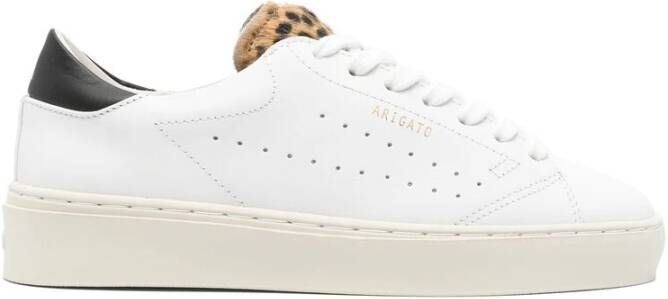 Axel Arigato Witte Veterschoenen met Contrasterende Hiel White Dames