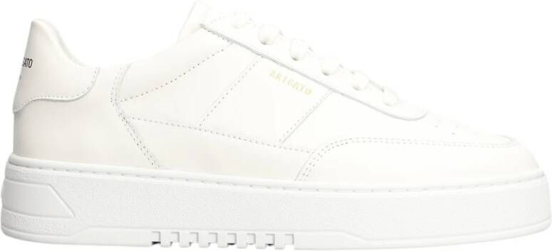 Axel Arigato Witte Vintage Leren Sneakers White Heren