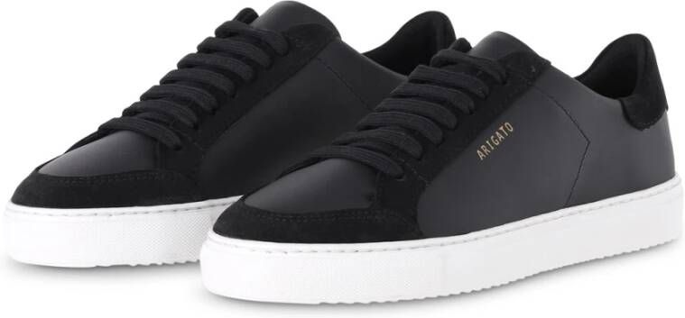 Axel Arigato Zwarte en witte leren sneaker Black Dames