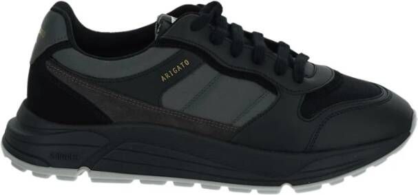 Axel Arigato Zwarte Leren Veterschoenen Black Heren