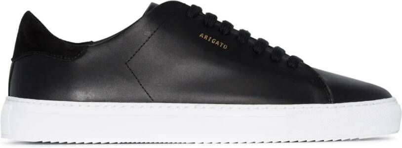 Axel Arigato Zwarte platte schoenen Clean 90 Black Heren