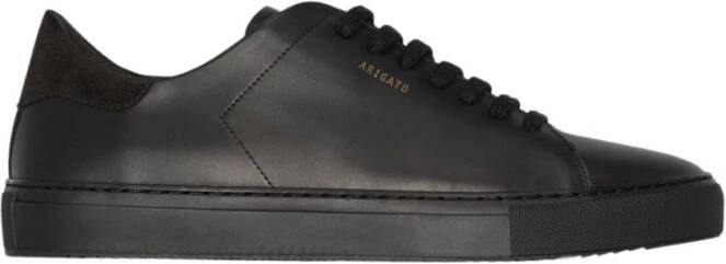 Axel Arigato Stijlvolle zwarte leren sneakers Black Heren