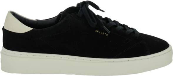 Axel Arigato Zwarte Suède Court Sneakers Black Heren