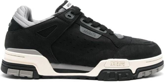 Axel Arigato Zwarte Suède Veterschoen Sneaker Black Heren