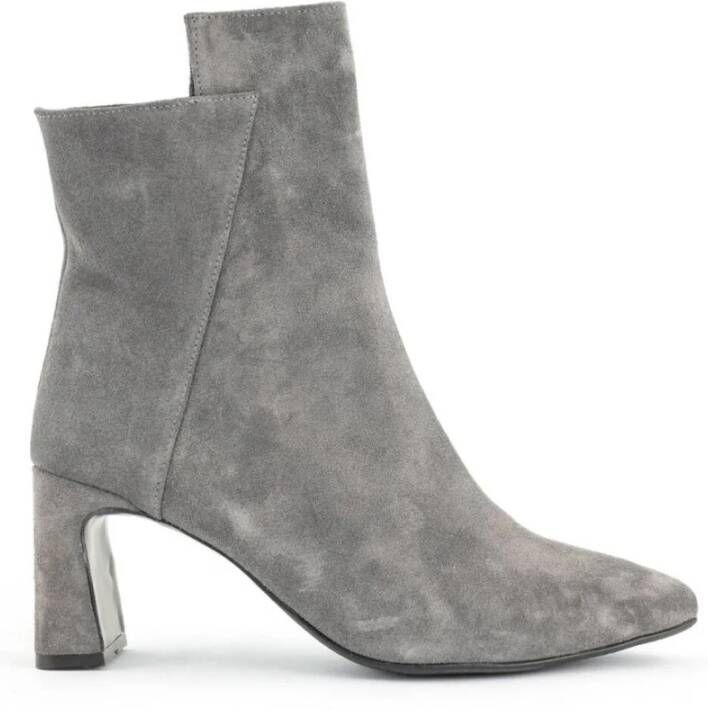 Babouche Hoge hak enkellaarsje Emy-2 Gray Dames