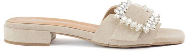 Babouche Slippers Iris-2 Beige Dames