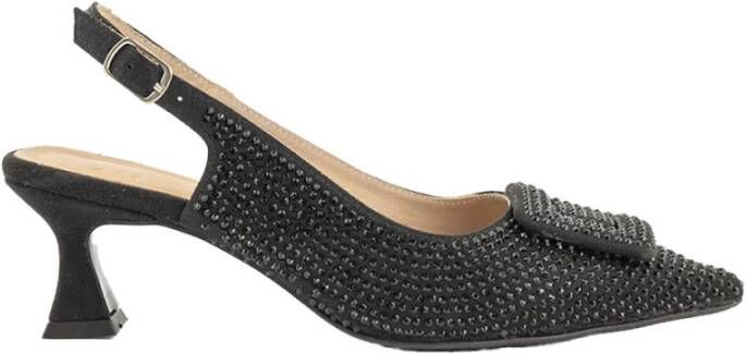 Babouche Stijlvolle Pumps Freja-24 Black Dames