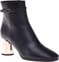 Baldinini Ankle boots in black leather Black Dames - Thumbnail 1