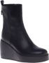 Baldinini Ankle boots in black leather Black Dames - Thumbnail 1