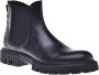 Baldinini Ankle boots in black leather Black Heren - Thumbnail 1