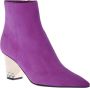 Baldinini Ankle boots in purple suede Purple Dames - Thumbnail 1