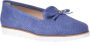 Baldinini Ballerina pump in blue nubuck Blue Dames - Thumbnail 1