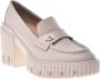 Baldinini Beige Kalfsleren Mocassin Beige Dames - Thumbnail 1