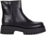 Baldinini Ankle boots in black leather Black Dames - Thumbnail 5