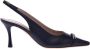 Baldinini Black and nude leather slingback Black Dames - Thumbnail 1