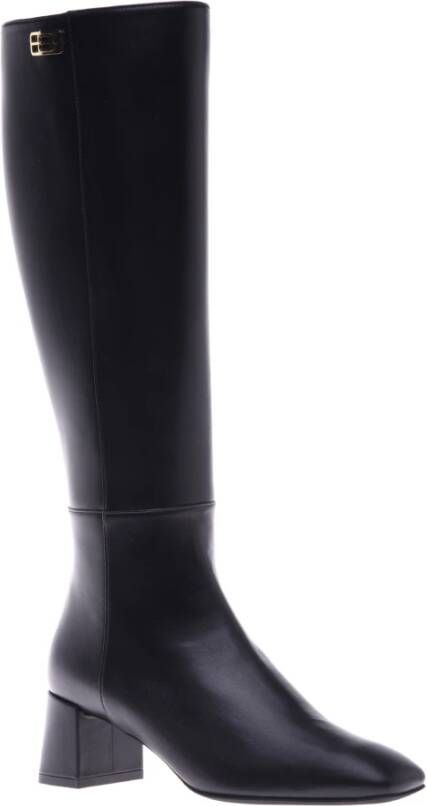 Baldinini Boots in black leather Black Dames