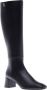 Baldinini Boots in black leather Black Dames - Thumbnail 1