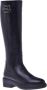 Baldinini Boots in black leather Black Dames - Thumbnail 1