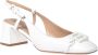 Baldinini Court shoe in white calfskin White Dames - Thumbnail 1