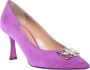 Baldinini Court shoes in purple suede Purple Dames - Thumbnail 1