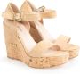 Baldinini Gespband Sleehak Sandalen Beige Dames - Thumbnail 1