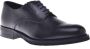 Baldinini Lace-up in black tumbled leather Black Heren - Thumbnail 1