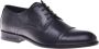 Baldinini Lace-ups in black leather Black Heren - Thumbnail 1